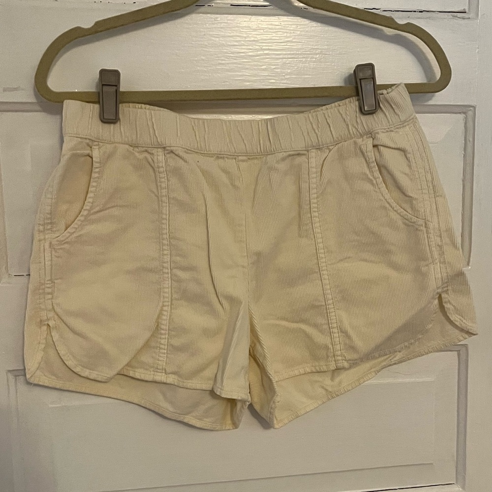 Madewell Cream Women's Corduroy Shorts